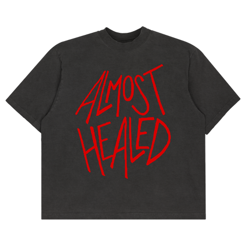 ALMOST HEALED "ALL MY LIFE" T-SHIRT BLACK