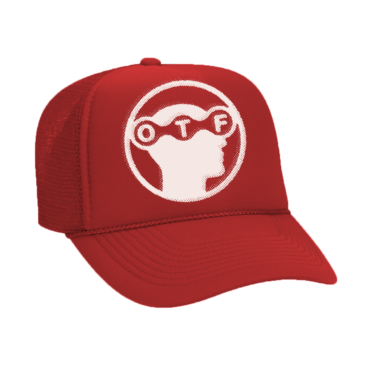 Brain Child OTF Trucker Hat Red
